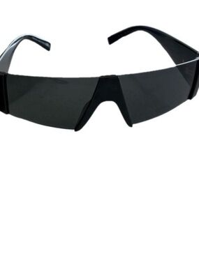 Versace Black Shield Sunglasses - Full Frame Wrap